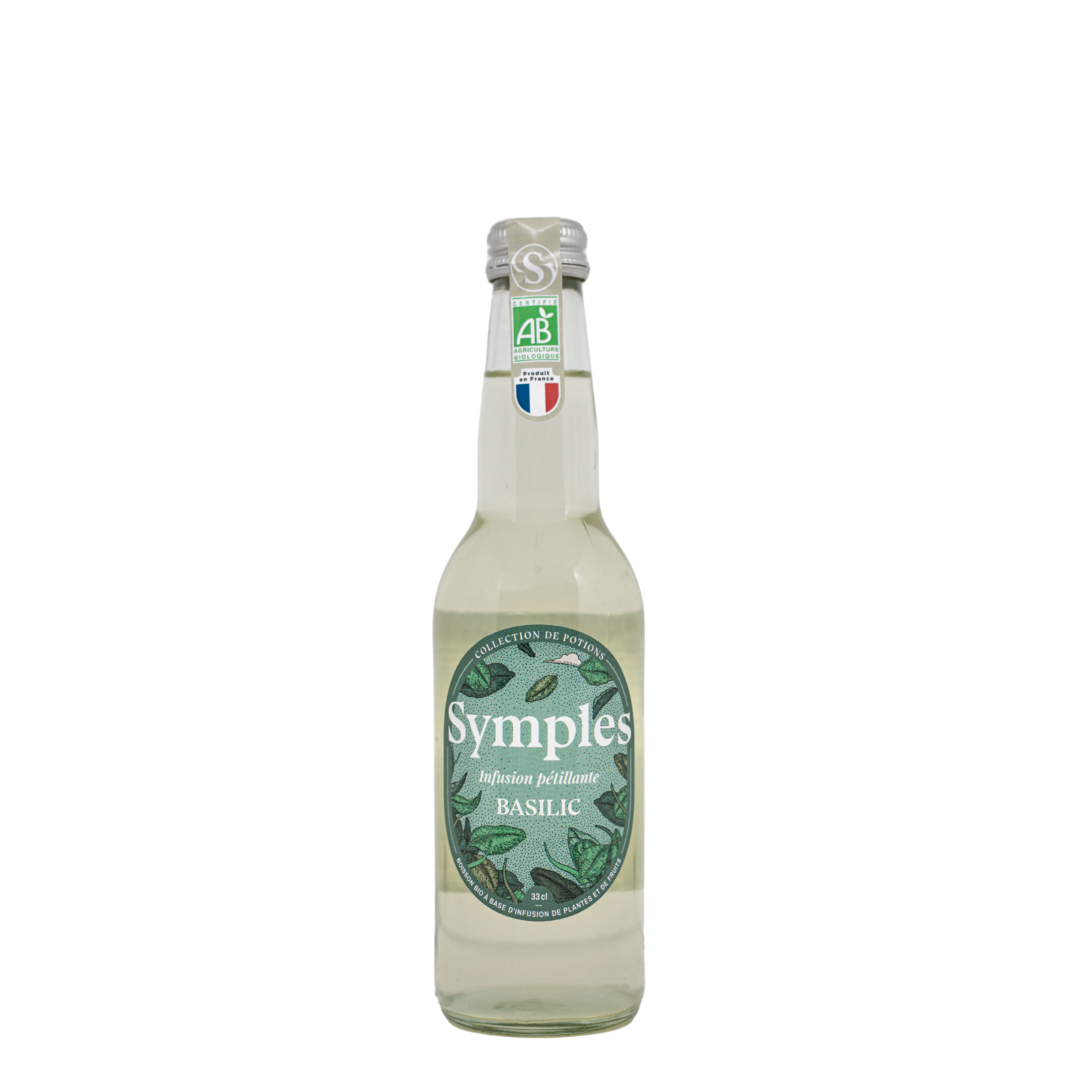 Infusion pétillante basilic bio