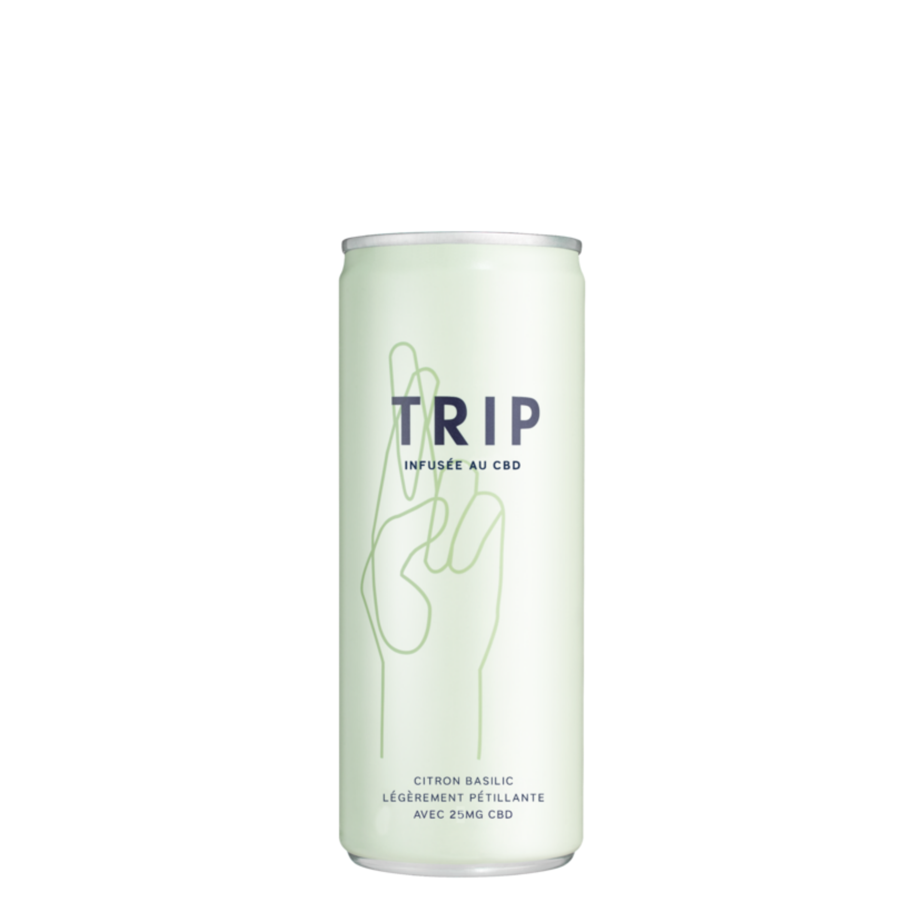 Boisson au CBD Citron Basilic