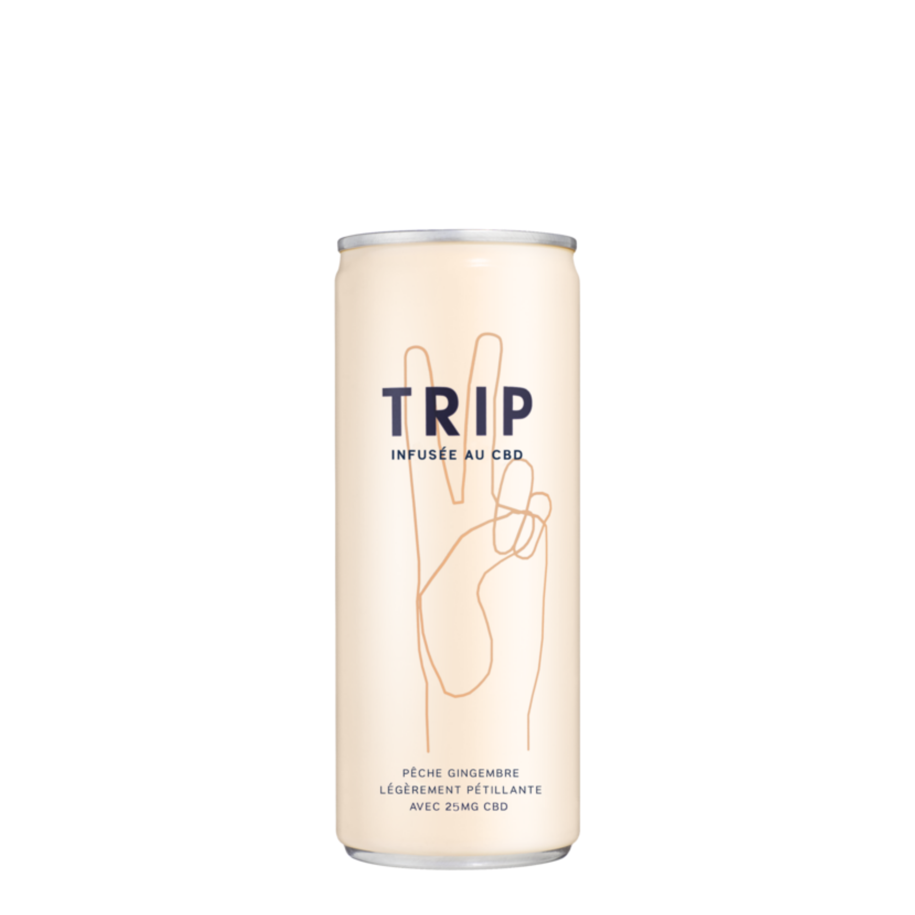 Boisson au CBD Pêche Gingembre