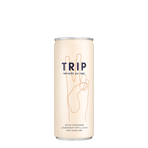 Boisson au CBD Pêche Gingembre