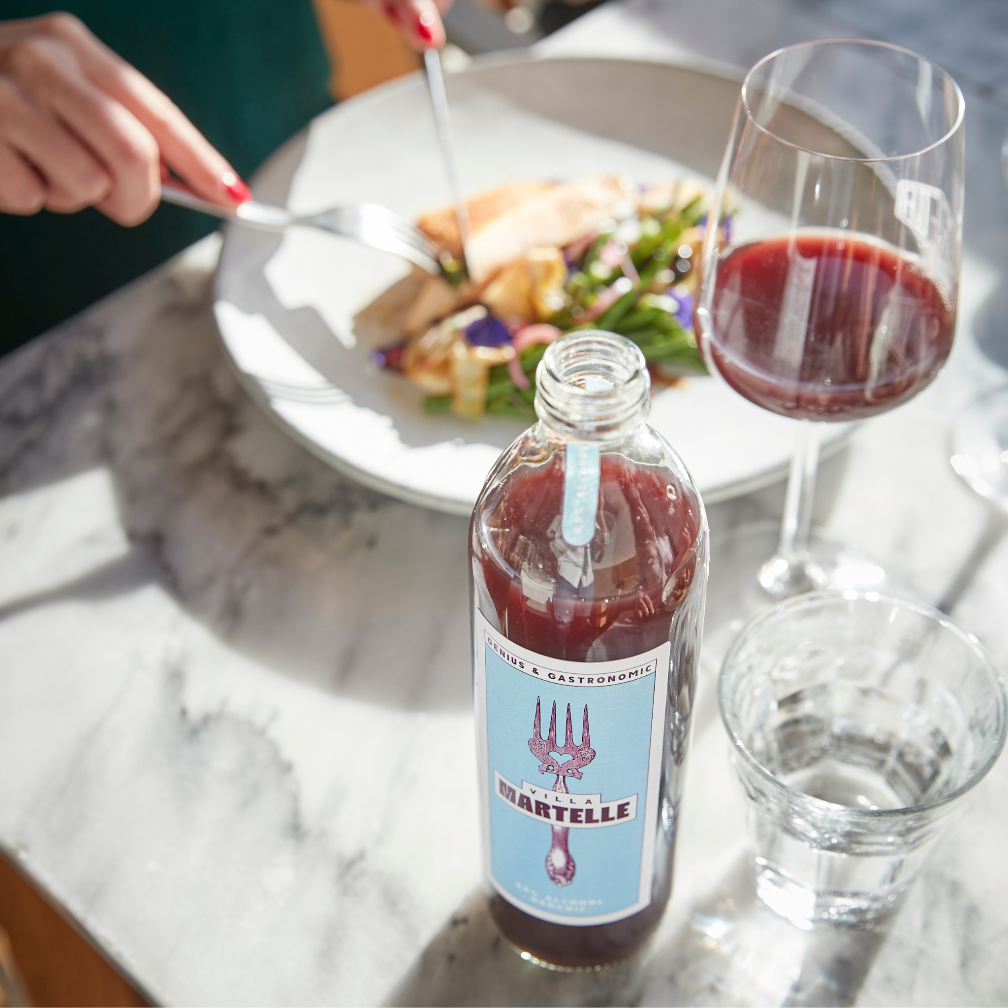 Boisson gastronomique et audacieuse