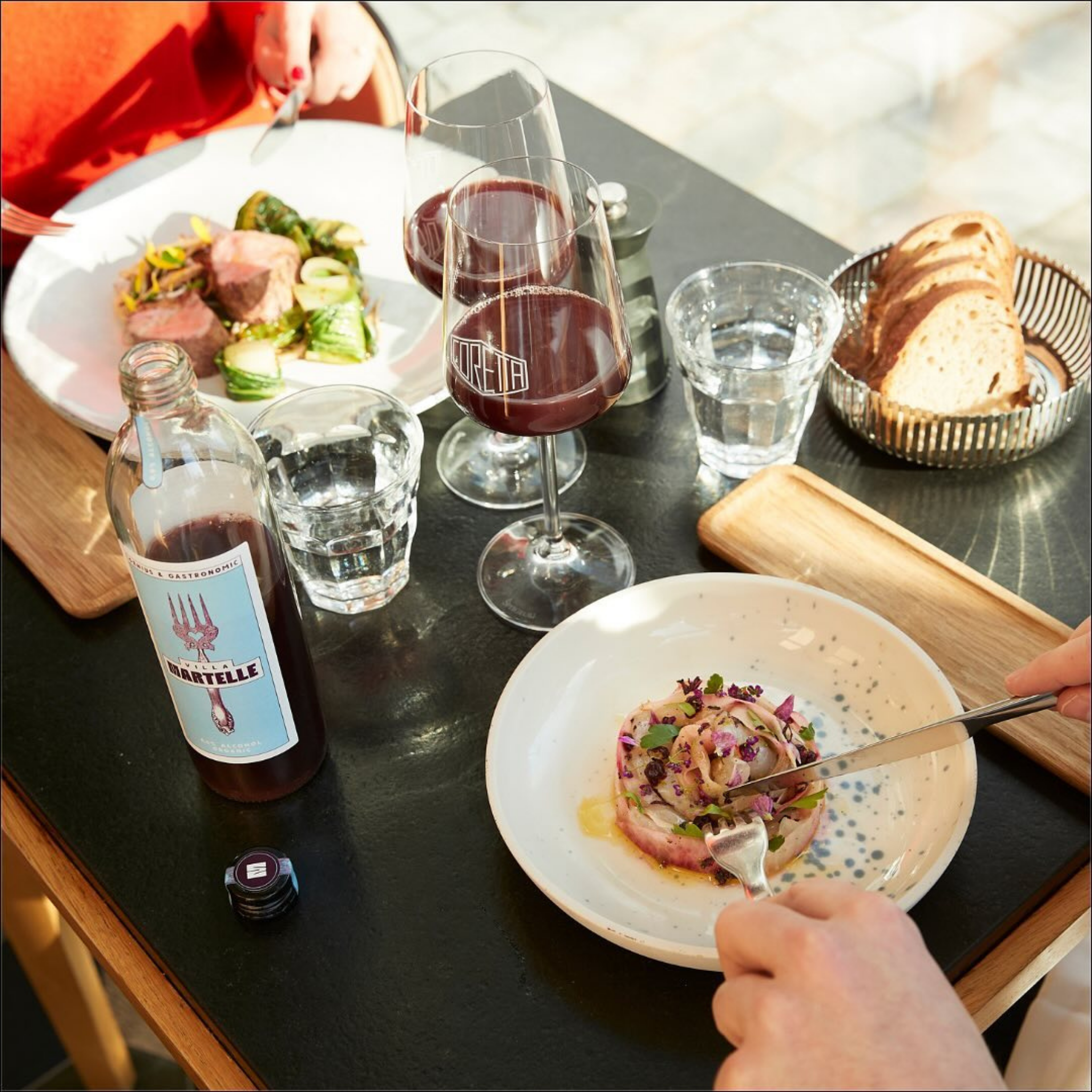 Boisson gastronomique et audacieuse