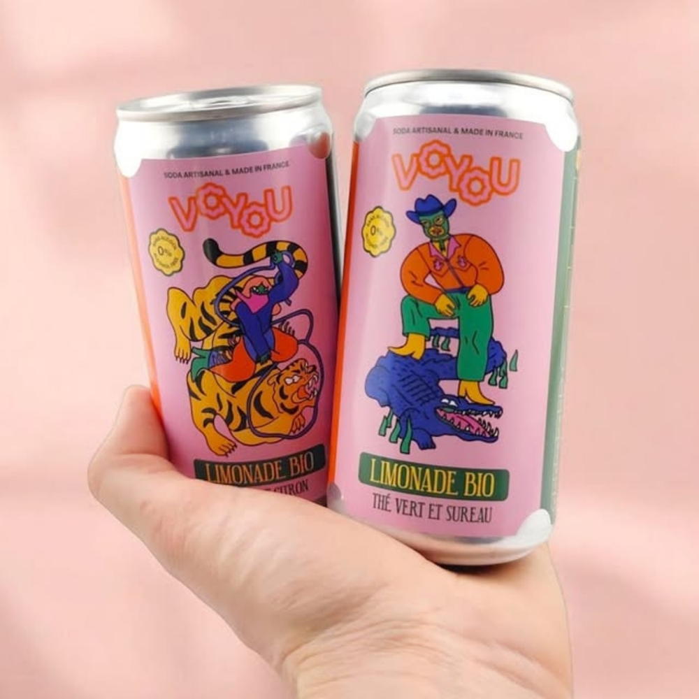 Limonade Thé Vert Sureau bio - Voyou