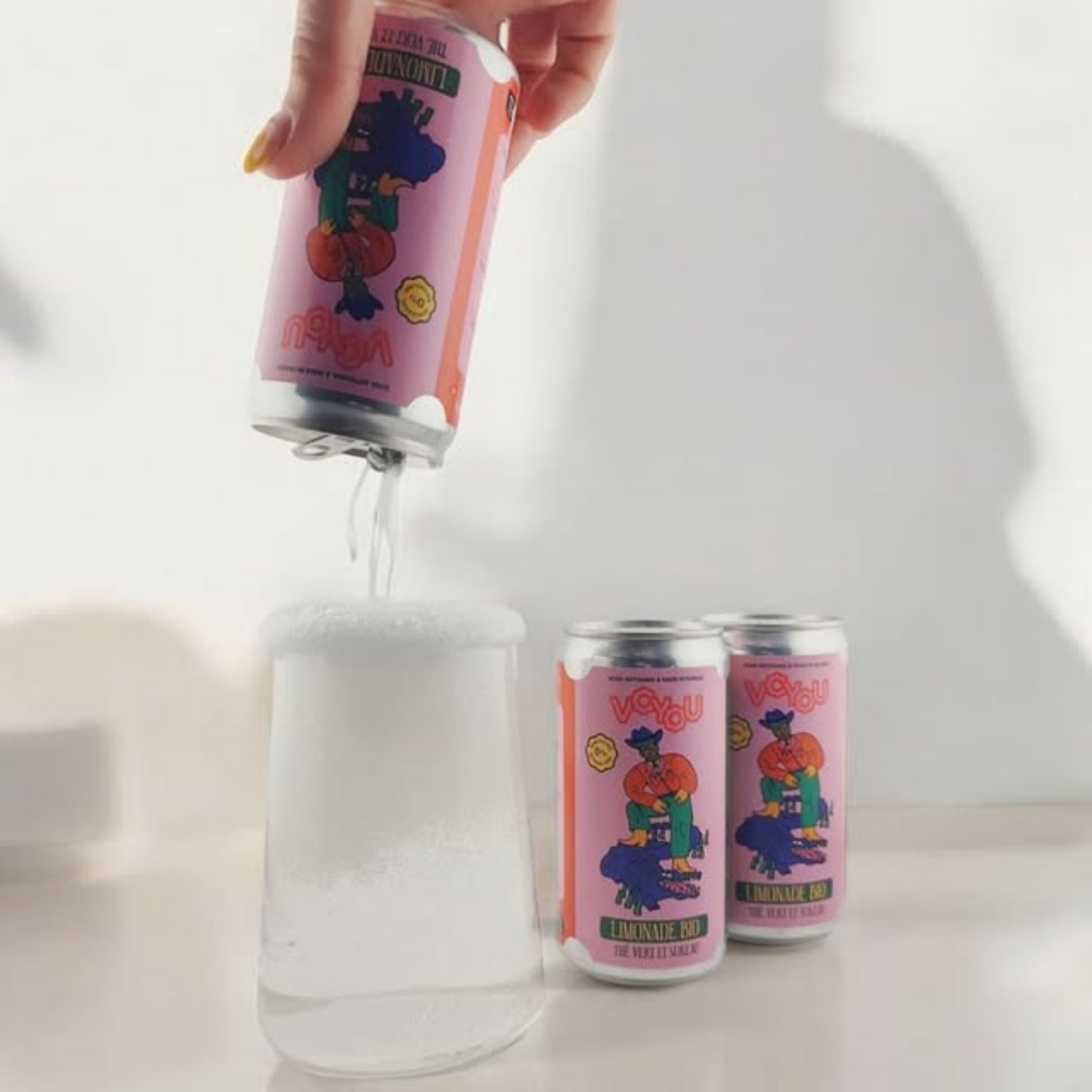 Limonade Thé Vert Sureau bio