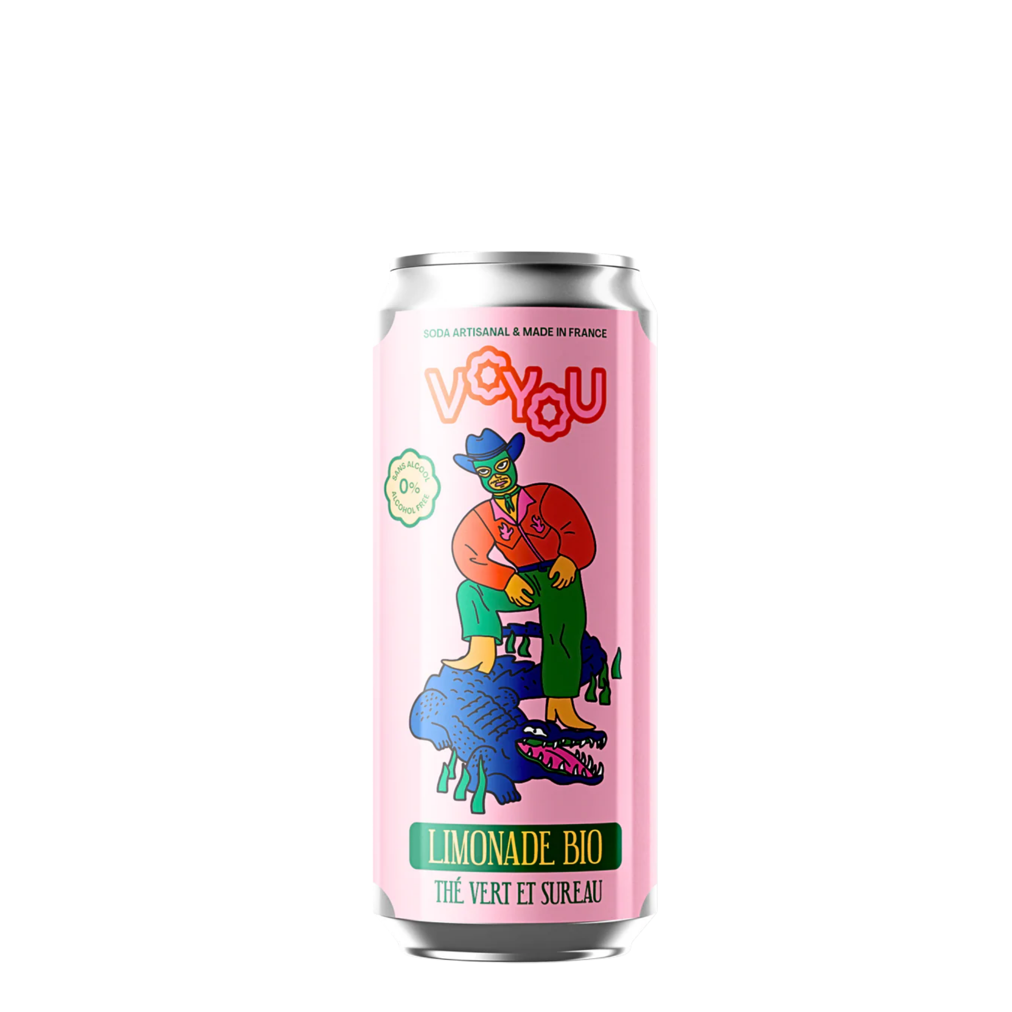 Limonade Thé Vert Sureau bio